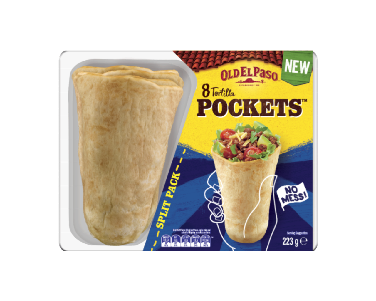 Old El Paso tortilla pockets